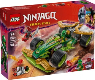 Klocki Ninjago 71828 Samochód wyścigowy Lloyda z napędem typu pull-back