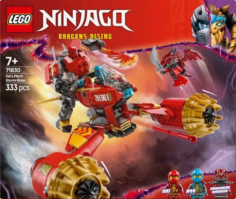 Klocki Ninjago 71830 Burzowy jeździec-mech Kaia