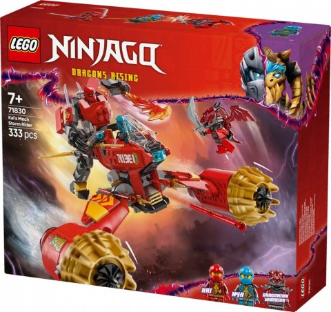 Klocki Ninjago 71830 Burzowy jeździec-mech Kaia