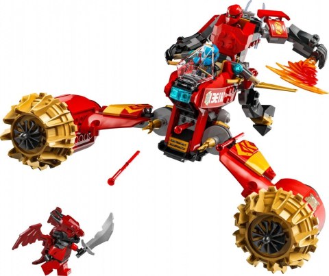 Klocki Ninjago 71830 Burzowy jeździec-mech Kaia