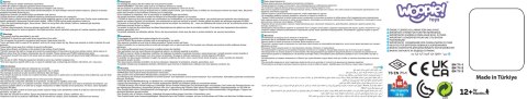 WOOPIE Jeździk 4w1 Sorter Pchacz Chodzik + Klakson Schowek