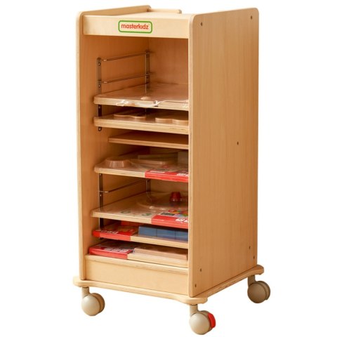 MASTERKIDZ Szafka Do Przechowywania Tabliczek Edukacyjnych