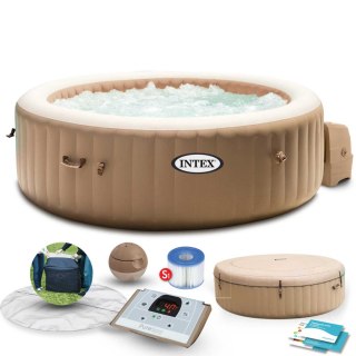 Dmuchane jacuzzi hydromasaż 4 os. 196x71 cm akcesoria premium INTEX 28426