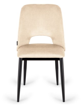Krzesło tapicerowane GOTI CREAM VELVET