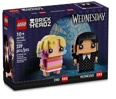 Klocki BrickHeadz 40750 Wednesday i Enid Klocki BrickHeadz 40750 Wednesday i Enid