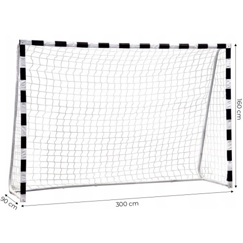 Bramka piłkarska z siatką do piłki nożnej 300x160 cm MultiGarden
