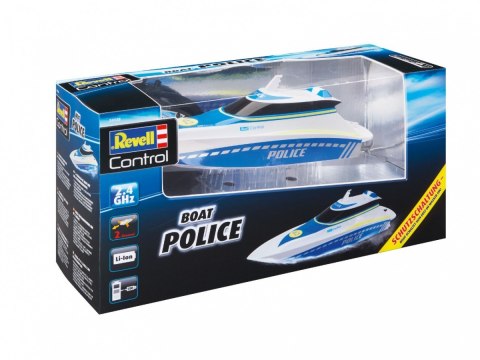 Motorówka zdalnie sterowana RC Boat Police Policja