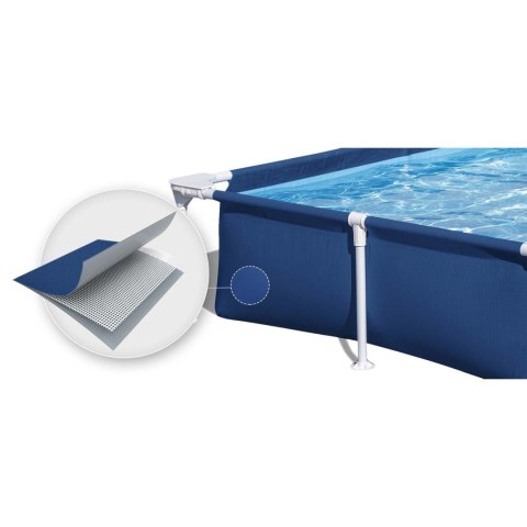 Basen prostokątny stelażowy 221x150x43 cm Bestway 56401N Basen prostokątny stelażowy 221x150x43 cm Bestway 56401N