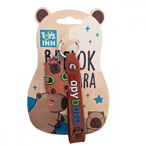 Breloki Kapibara mix Display 12 sztuk