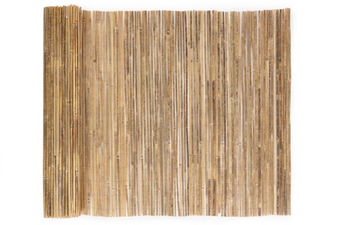 Dwustronna mata bambusowa 150x500 cm na balkon taras ogrodzenie naturalna MultiGarden