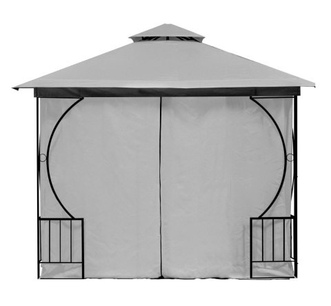 Namiot pawilon ogrodowy 2w1 ścianki moskitiera 3x3 m MultiGarden