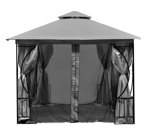Namiot pawilon ogrodowy 2w1 ścianki moskitiera 3x3 m MultiGarden
