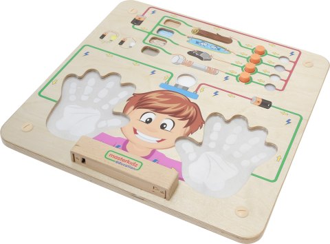 MASTERKIDZ System Do Montażu 5 Tablic Edukacyjnych Masterkidz Flex + Zestaw 5 Tablic Edukacyjnych