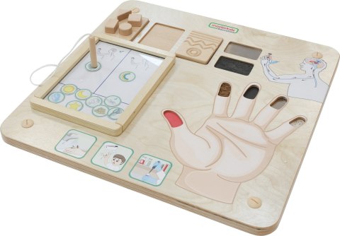 MASTERKIDZ System Do Montażu 5 Tablic Edukacyjnych Masterkidz Flex + Zestaw 5 Tablic Edukacyjnych