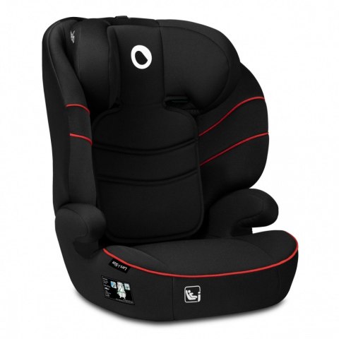 Fotelik samochodowy Hugo I-Size Sporty Black Red 15-36 kg