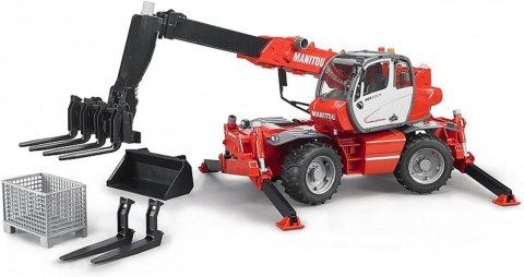 Pojazd Manitou teleskopowy MRT 2150 z akcesoriami