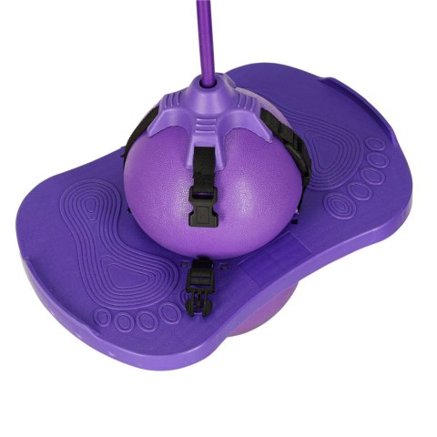 Skoczek dla dzieci pogo równowaga jumper fioletowy
