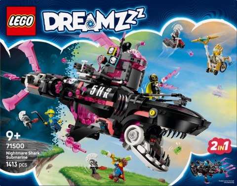Klocki DREAMZzz 71500 Koszmarny Rekinokręt podwodny