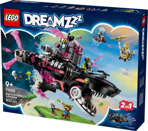 Klocki DREAMZzz 71500 Koszmarny Rekinokręt podwodny