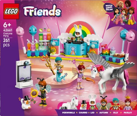Klocki Friends 42661 Bal przebierańców z jednorożcem i wróżką