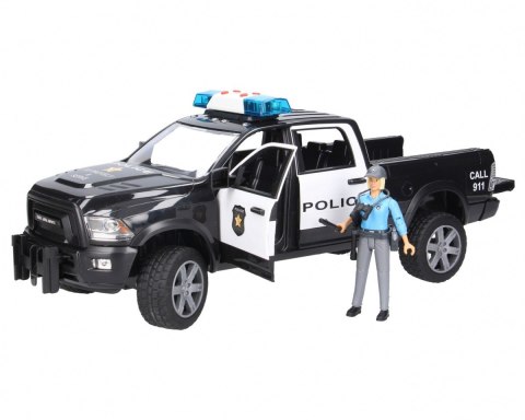Pojazd Dodge RAM 2500 Policyjny Pikap z łodzią Pojazd Dodge RAM 2500 Policyjny Pikap z łodzią