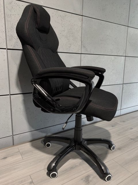 Fotel obrotowy do biurka SPIDER BLACK FABRIC SPC