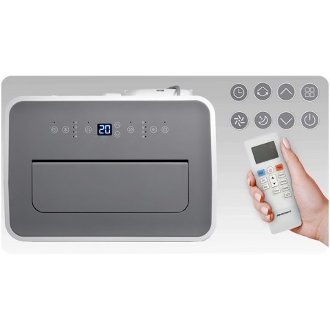 Klimatyzator przenośny 14000 BTU osuszacz grzanie WiFi 37l/24h Berdsen BD-583