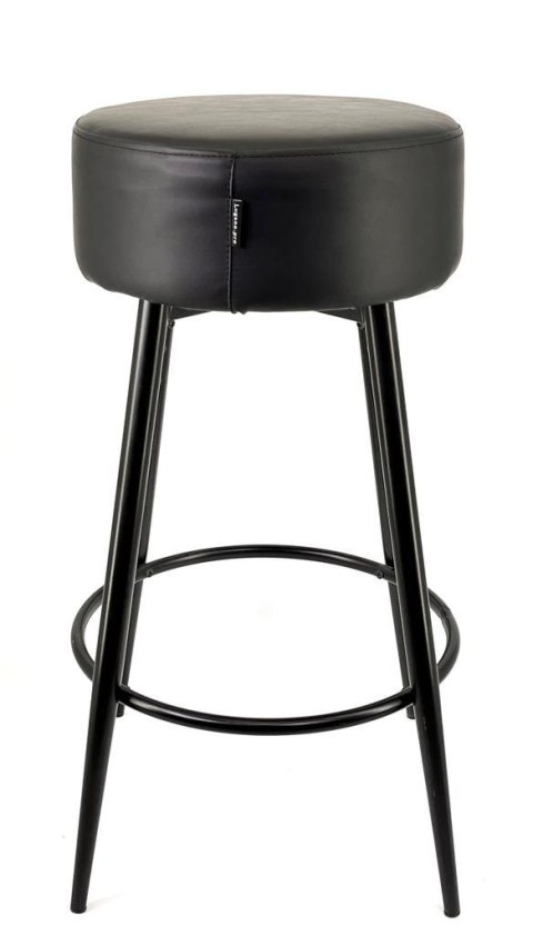 Krzesło barowe ASTI BLACK PU hoker BAR II GATUNEK