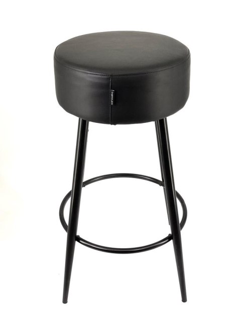 Krzesło barowe ASTI BLACK PU hoker BAR II GATUNEK