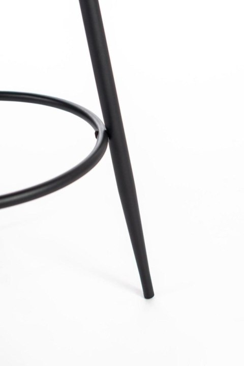 Krzesło barowe ASTI BLACK PU hoker BAR II GATUNEK