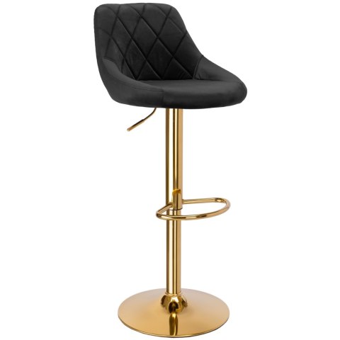 Hoker barowy Cydro Gold czarne Velvet