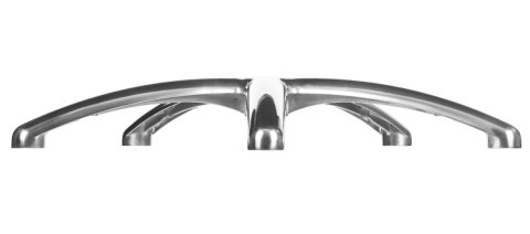 Podstawa fotela obrotowego XL metalowa CHROM 69 cm