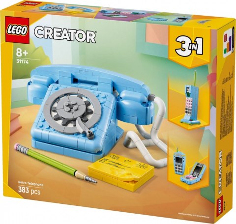 Klocki Creator 31174 Telefon w stylu retro