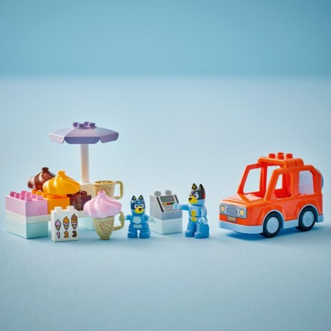 Klocki DUPLO Bluey 10458 Wyprawa po lody z Bluey