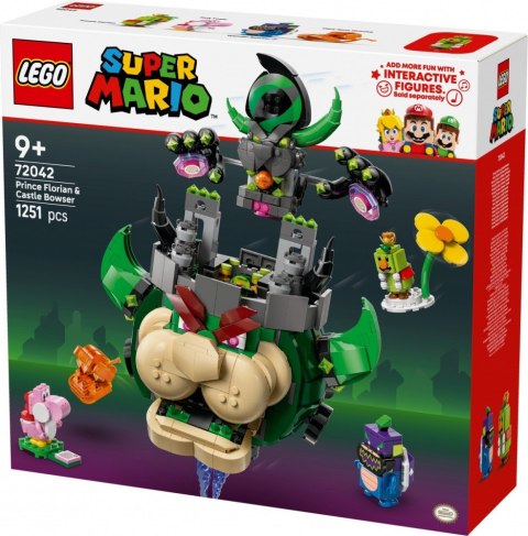 Klocki Super Mario 72042 Prince Florian i Castle Bowser