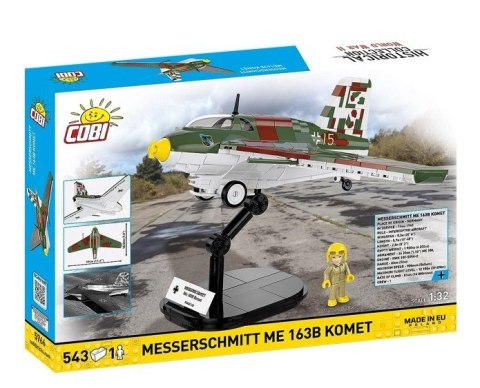 Klocki Messerschmitt Me 163B Komet 543 elementów