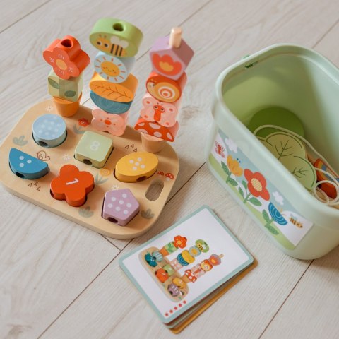TOOKY TOY Box Edukacyjny 5 w1 Magiczny Ogród Montessori