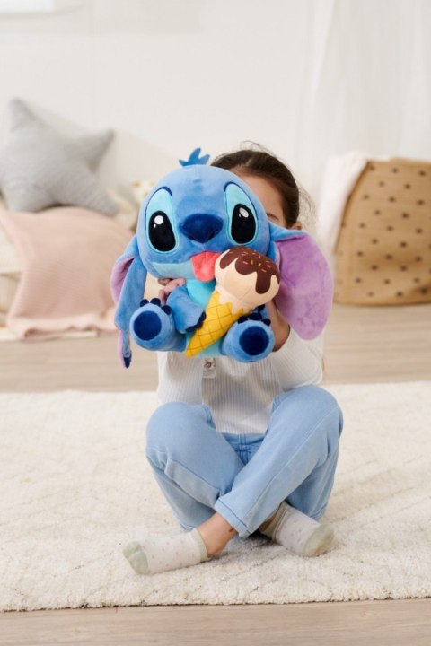 Maskotka Stitch z lodem 25 cm oryginalna