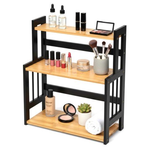 Regał kuchenny na przyprawy CEZAR NATURALNY BLACK