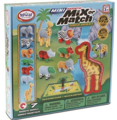 Zestaw Malblo Magnetic Mini Zwierzęta z dżungli