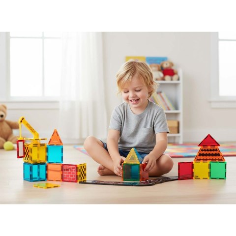 Klocki magnetyczne edukacyjne konstrukcyjne 72 szt RK-780 Ricokids
