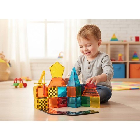 Klocki magnetyczne edukacyjne konstrukcyjne 72 szt RK-780 Ricokids
