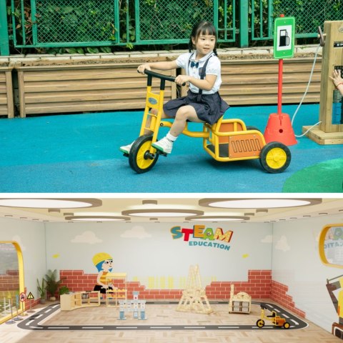 CLASSIC WORLD Rowerek Trójkołowy Pojazd Truck Dla Dzieci od 3 lat