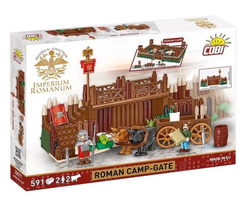 Klocki Imperium Romanum - Brama obozu rzymskiego 591 elementów