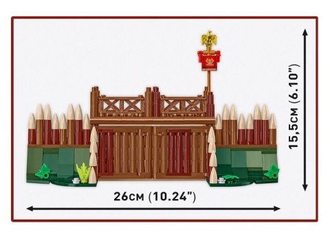 Klocki Imperium Romanum - Brama obozu rzymskiego 591 elementów