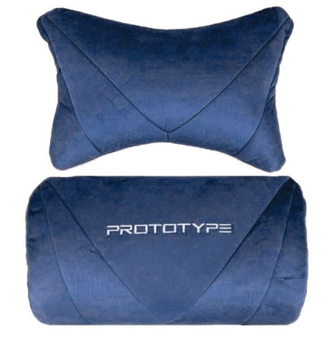 Fotel obrotowy gamingowy XL POKER PRO BLUE ALCANTARA