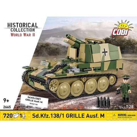 Klocki SD.KFZ.138/1 Grille 720 elementów
