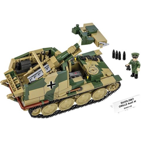 Klocki SD.KFZ.138/1 Grille 720 elementów