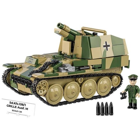 Klocki SD.KFZ.138/1 Grille 720 elementów
