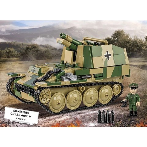 Klocki SD.KFZ.138/1 Grille 720 elementów